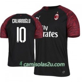 Camisolas de Futebol AC Milan Hakan Calhanoglu 10 Equipamento 3ª 2018/19 Manga Curta